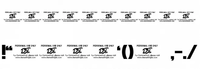 Walktimes Font OTHER CHARS