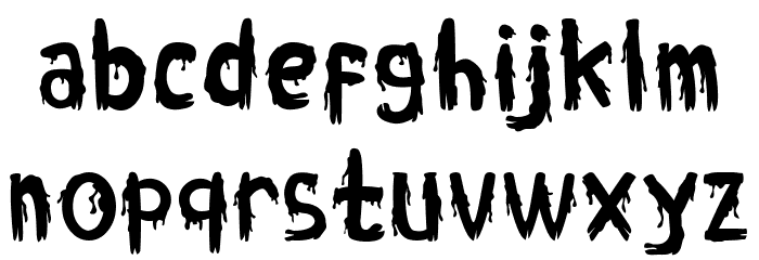 Walktrought Font LOWERCASE