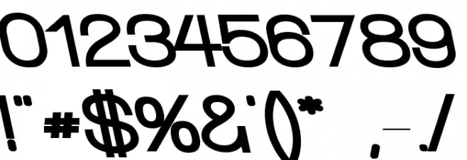 Walkway Black RevOblique Font OTHER CHARS