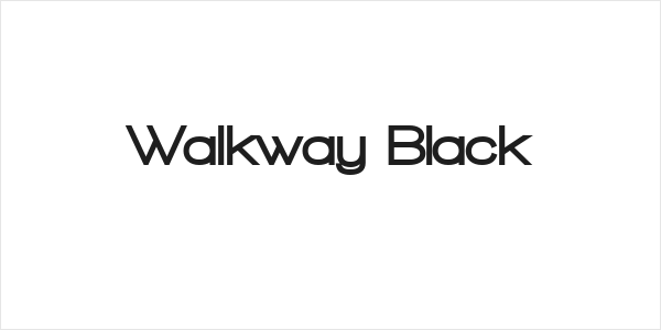 Walkway Black Logo