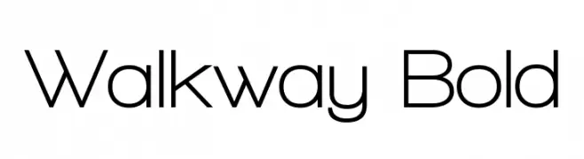 Walkway Bold  Fuentes Gratis Descargar