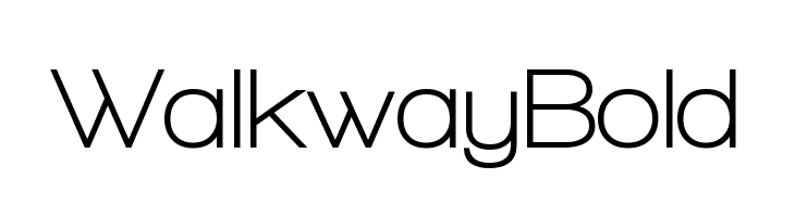 Walkway Bold  لخطوط تنزيل