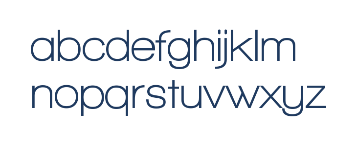 Walkway Bold Lowercase