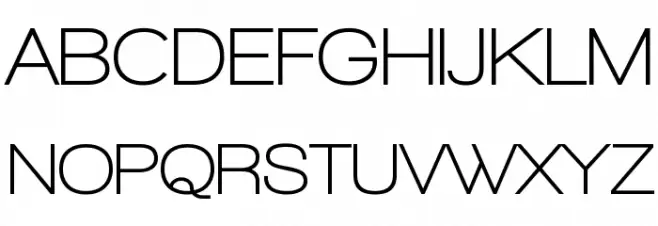 Walkway Bold Schriftart Groß