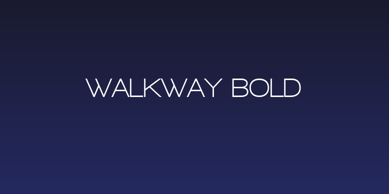 Walkway Bold Social Header