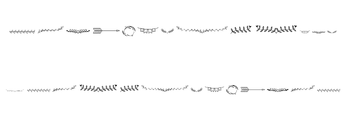 Walkway Bonus Font LOWERCASE