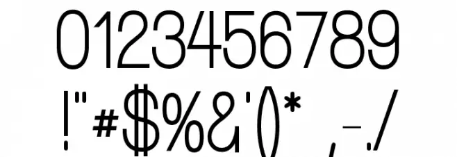 Walkway Condensed Bold Font OTHER CHARS