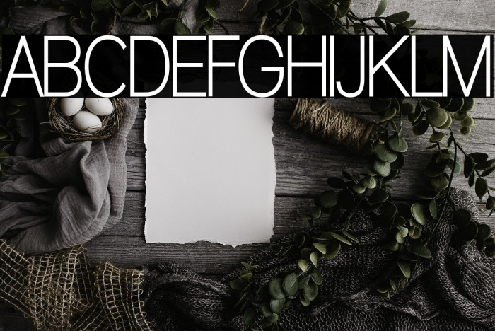 Walkway Condensed Bold Example 3