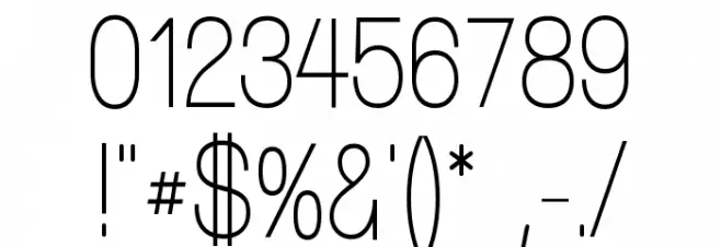 Walkway Condensed SemiBold Font OTHER CHARS