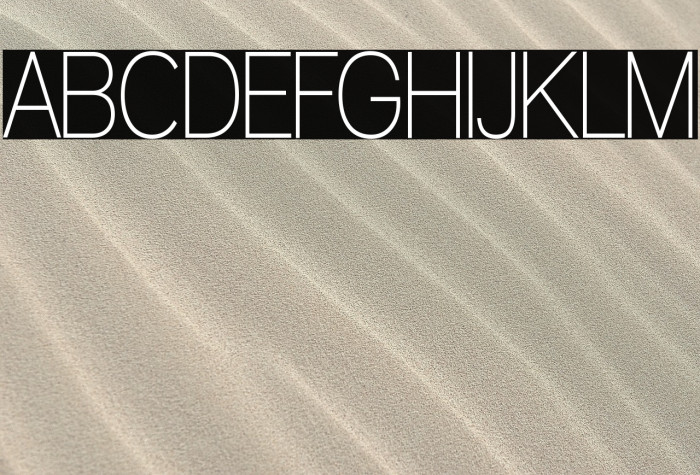 Walkway Condensed SemiBold Example 1