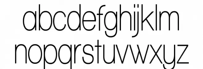 Walkway Condensed SemiBold 字体 小写