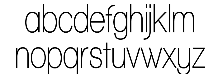 Walkway Condensed SemiBold Font LOWERCASE