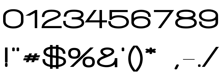 Walkway Expand Black Font OTHER CHARS