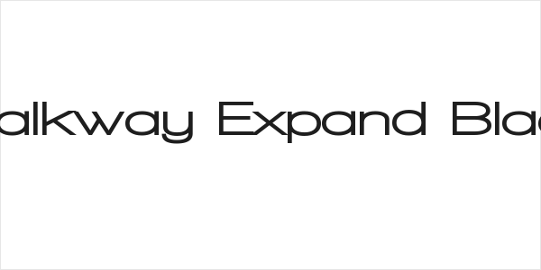 Walkway Expand Black Logo