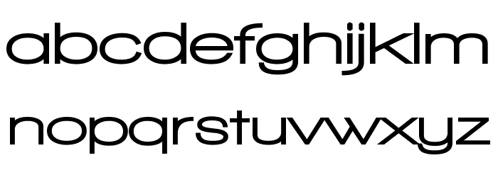 Walkway Expand Black Font LOWERCASE