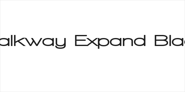 Walkway Expand Black Logo