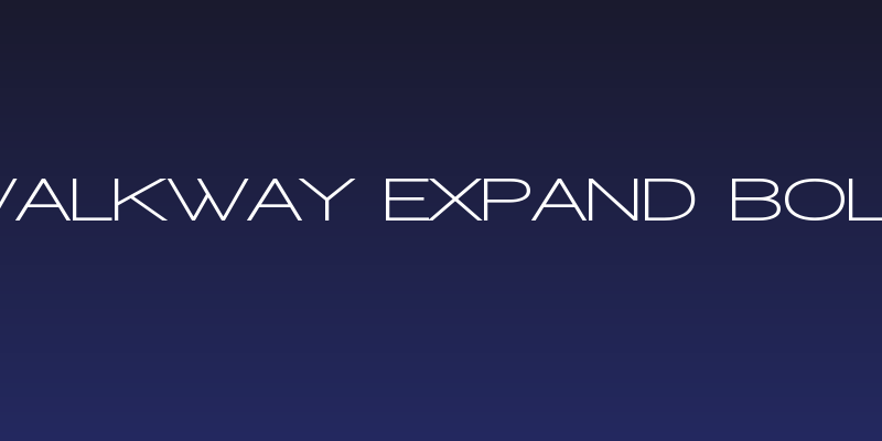 Walkway Expand Bold Social Header