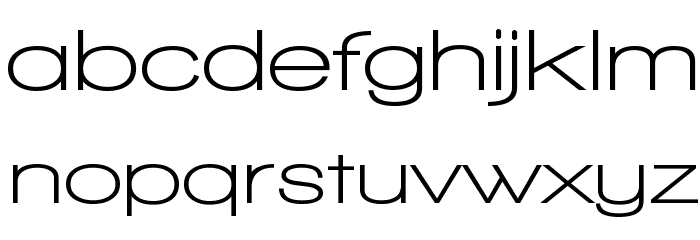Walkway Expand Bold Font LOWERCASE