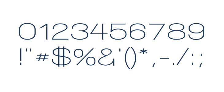 Walkway Expand SemiBold Other Characters