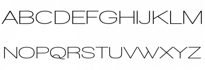 Walkway Expand SemiBold Font UPPERCASE