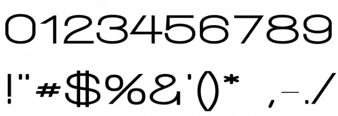Walkway Expand UltraBold Font OTHER CHARS