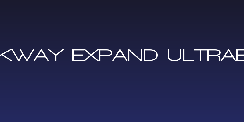 Walkway Expand UltraBold Social Header