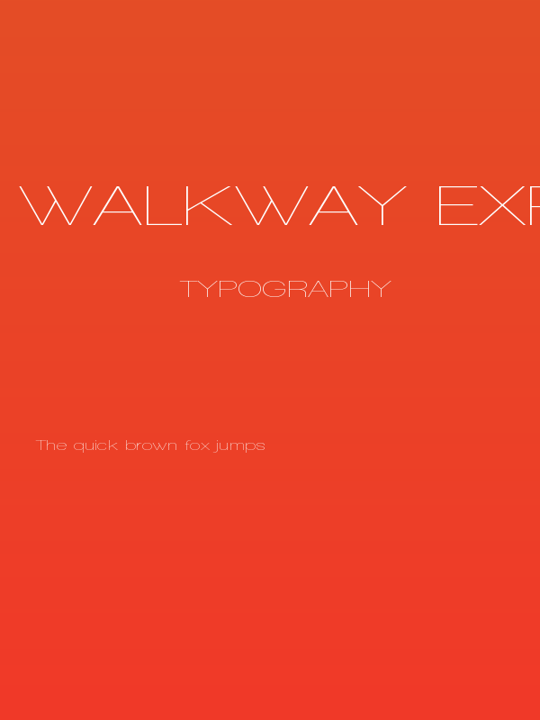 Walkway Expand Poster