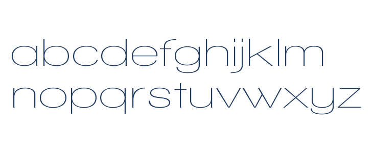 Walkway Expand Lowercase