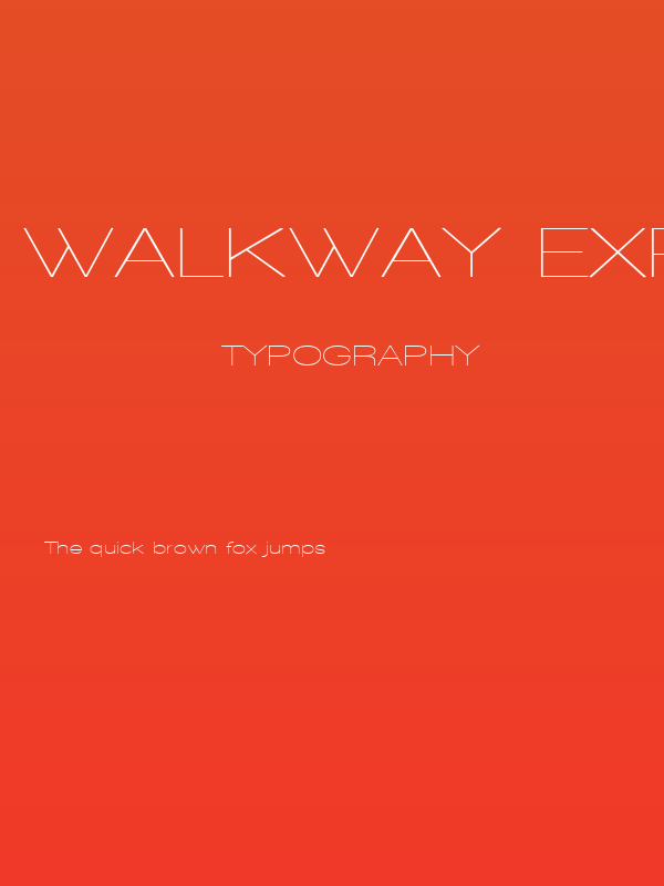 Walkway Expand Poster