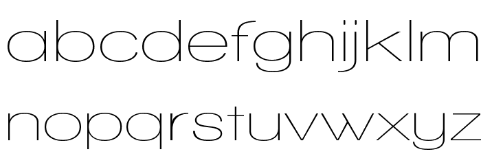 Walkway Expand Font LOWERCASE