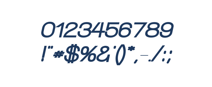 Walkway Oblique Black Other Characters