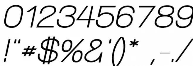 Walkway Oblique Bold Font OTHER CHARS