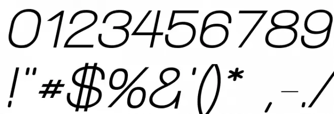 Walkway Oblique Bold Font OTHER CHARS