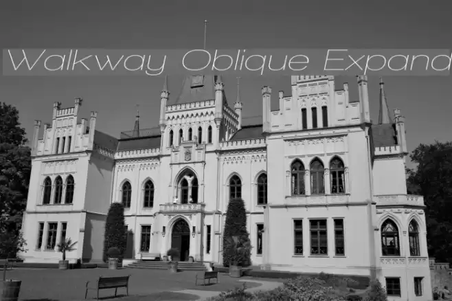 Walkway Oblique Expand examples