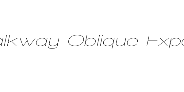 Walkway Oblique Expand Logo