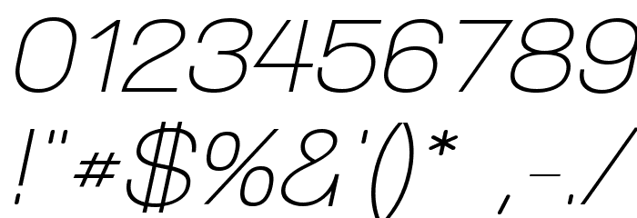 Walkway Oblique SemiBold Font OTHER CHARS