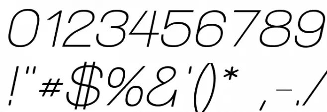 Walkway Oblique SemiBold Font OTHER CHARS