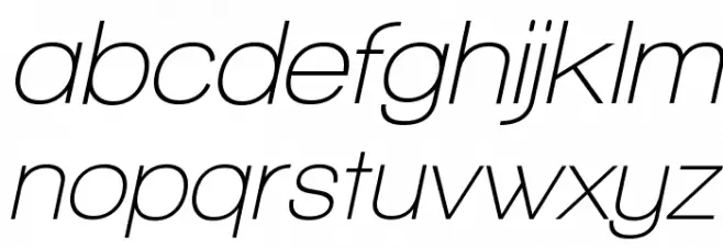 Walkway Oblique SemiBold Schriftart Kleinbuchstaben