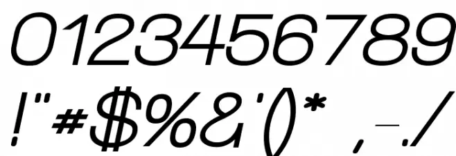 Walkway Oblique UltraBold Font OTHER CHARS