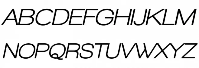 Walkway Oblique UltraBold Schriftart Groß