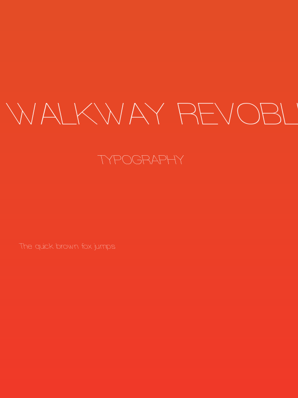 Walkway RevOblique Poster