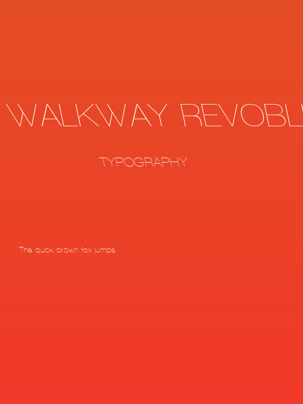 Walkway RevOblique Poster