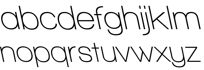 Walkway SemiBold RevOblique Font LOWERCASE