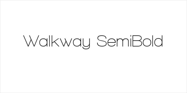 Walkway SemiBold Logo