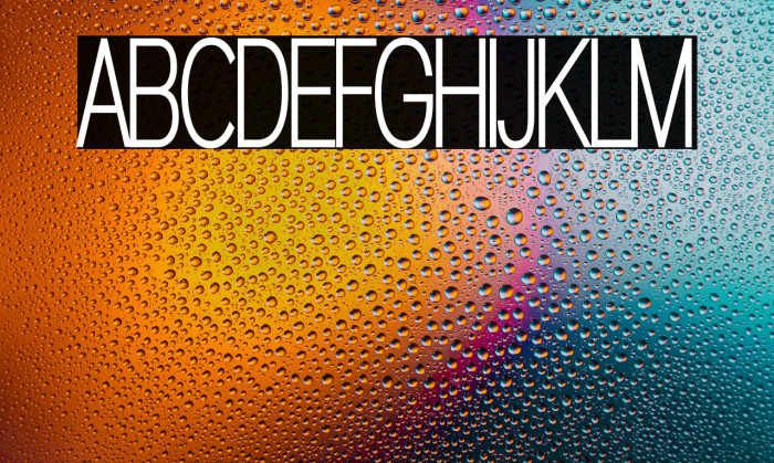 Walkway UltraCondensed Bold Example 1