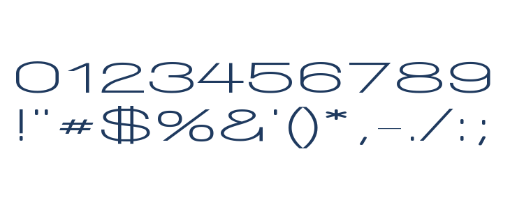 Walkway UltraExpand Bold Other Characters