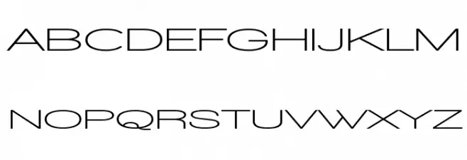 Walkway UltraExpand Bold Schriftart Groß