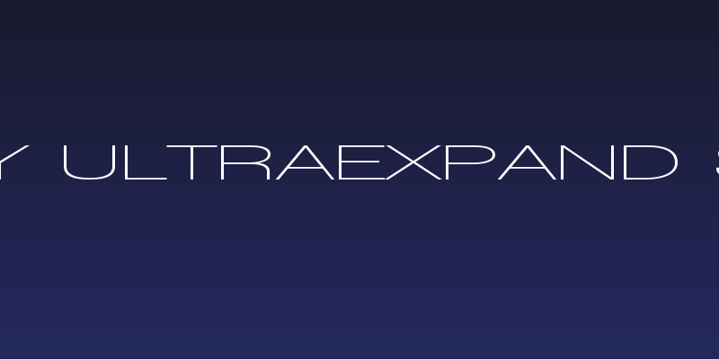 Walkway UltraExpand SemiBold Social Header