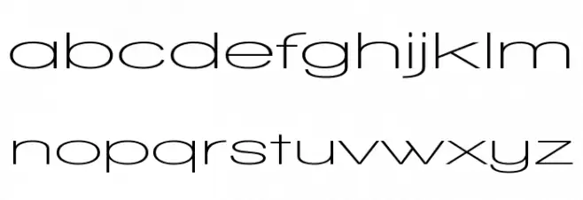 Walkway UltraExpand SemiBold Шрифта строчной