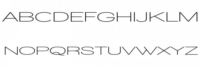 Walkway UltraExpand SemiBold Schriftart Groß